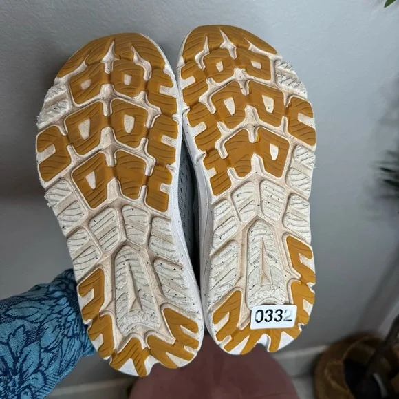 Hoka One One Kawana 2 Men’s Gray Running Sneakers Size 8.5 Mesh Foam Cushioned - Picture 10 of 11